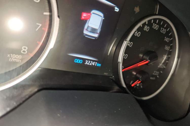 Used Toyota Wildlander 2023 2.0L CVT Two-Wheel Drive Leading Edition Odometer Close Up