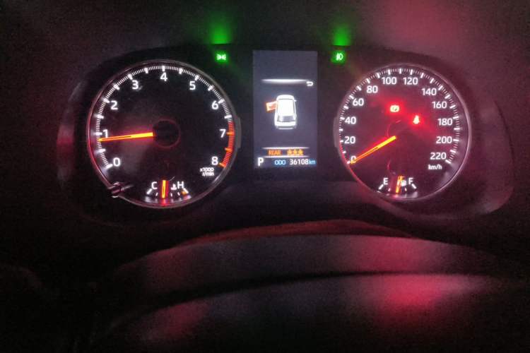 Used Toyota Wildlander 2023 2.0L CVT Two-Wheel Drive Leading Edition Odometer Close Up