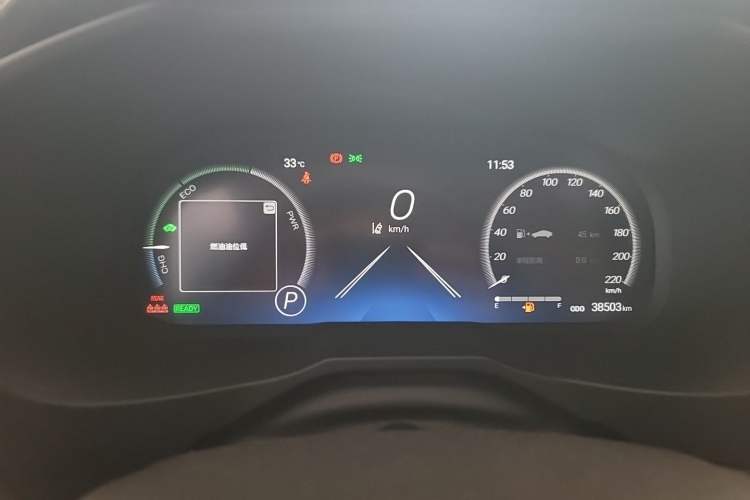 Used Toyota Wildlander 2023 Dual-Motor 2.5L E-CVT Four-Wheel Drive Prestige Edition Instrument Cluster