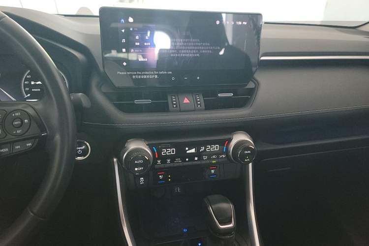 Used Toyota Wildlander 2023 Dual-Motor 2.5L E-CVT Four-Wheel Drive Prestige Edition Audio And AC Panel