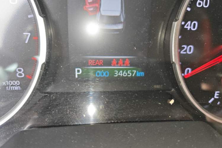 Used Toyota Wildlander 2023 2.0L CVT Two-Wheel Drive Urban Edition Odometer Close Up