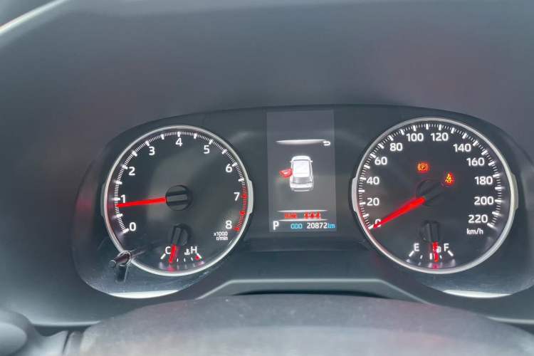 Used Toyota Wildlander 2023 2.0L CVT Two-Wheel Drive Leading Edition Odometer Close Up