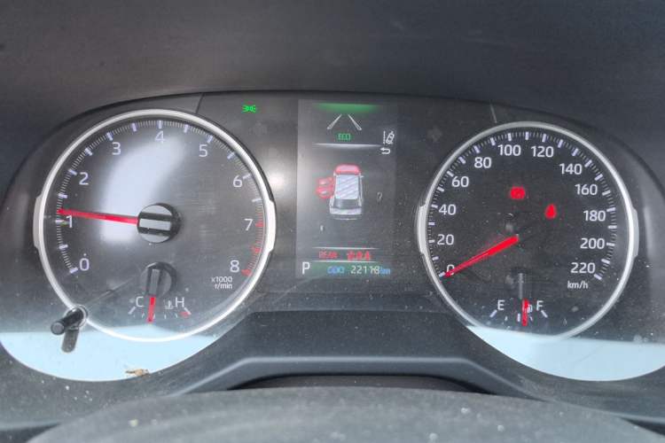 Used Toyota Wildlander 2023 2.0L CVT Two-Wheel Drive Urban Edition Odometer Close Up