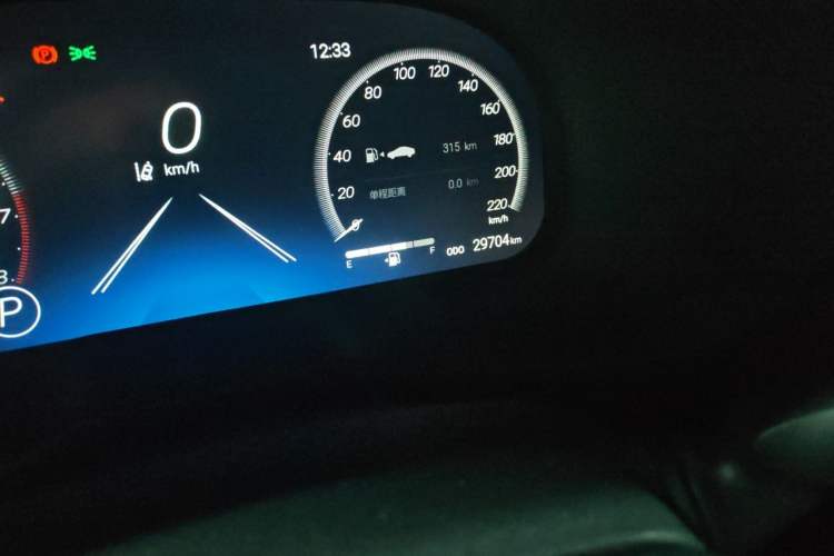 Used Toyota Wildlander 2023 2.0L CVT Two-Wheel Drive Luxury PLUS Edition Odometer Close Up