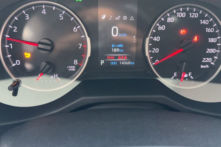 Used Toyota Wildlander 2023 2.0L CVT Two-Wheel Drive Leading Edition Odometer Close Up