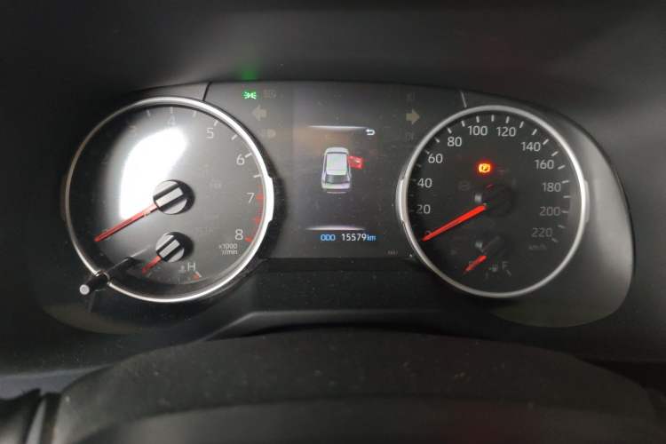 Used Toyota Wildlander 2023 2.0L CVT Two-Wheel Drive Leading Edition Odometer Close Up