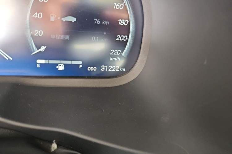 Used Toyota Wildlander 2023 2.0L CVT Two-Wheel Drive Luxury PLUS Edition Odometer Close Up