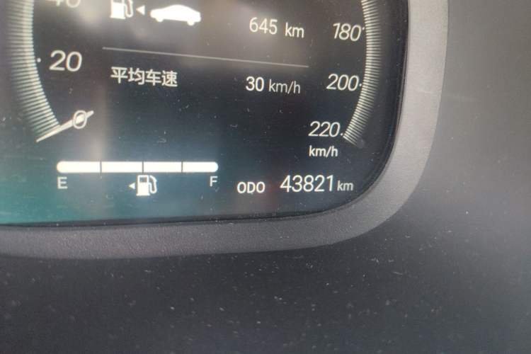 Used Toyota Wildlander 2023 2.0L CVT Two-Wheel Drive Luxury PLUS Edition Odometer Close Up