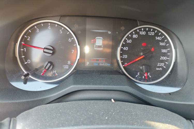 Used Toyota Wildlander 2023 2.0L CVT Two-Wheel Drive Leading Edition Odometer Close Up