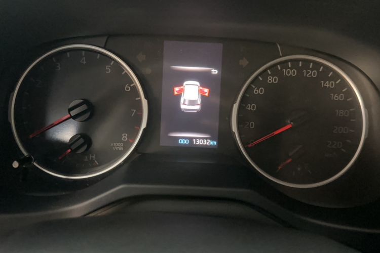 Used Toyota Wildlander 2023 2.0L CVT Two-Wheel Drive Leading Edition Odometer Close Up