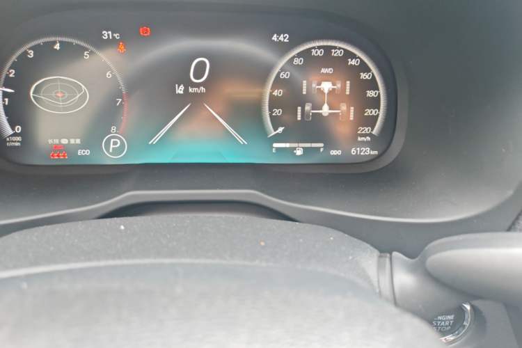 Used Toyota Wildlander 2023 2.0L CVT Four-Wheel Drive Luxury PLUS Edition Odometer Close Up