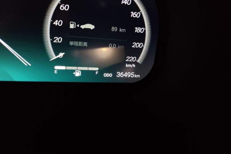 Used Toyota Wildlander 2023 2.0L CVT Two-Wheel Drive Luxury PLUS Edition Odometer Close Up