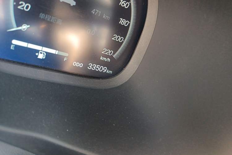 Used Toyota Wildlander 2023 2.0L CVT Two-Wheel Drive Luxury PLUS Edition Odometer Close Up