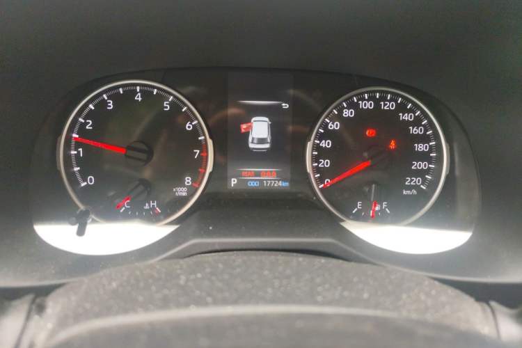 Used Toyota Wildlander 2023 2.0L CVT Two-Wheel Drive Leading Edition Odometer Close Up