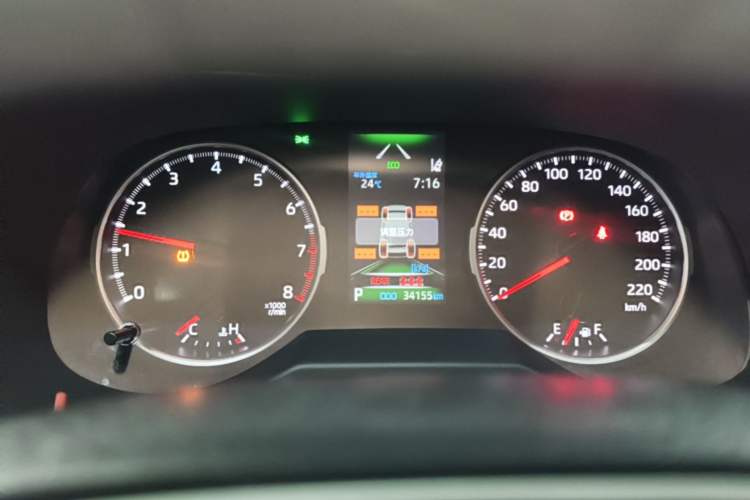 Used Toyota Wildlander 2024 2.0L CVT Two-Wheel Drive Leading Edition Instrument Cluster