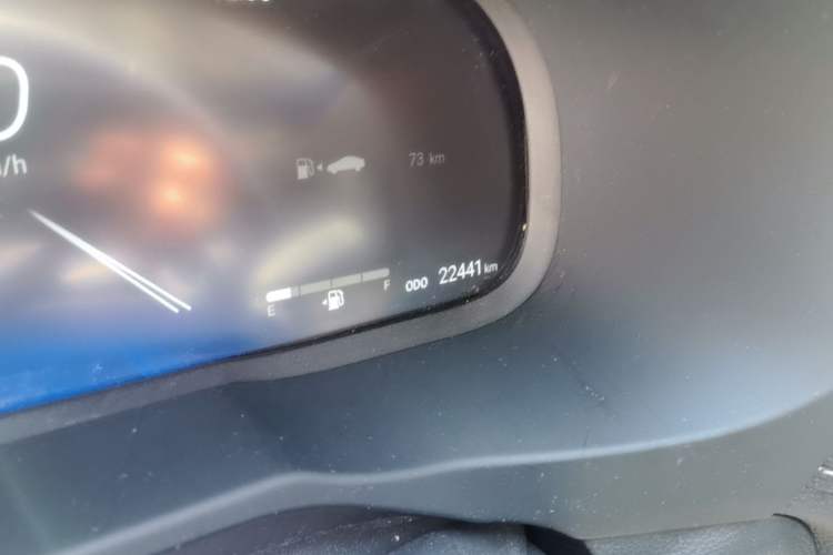 Used Toyota Wildlander 2024 2.0L CVT Two-Wheel Drive Luxury PLUS Edition Odometer Close Up