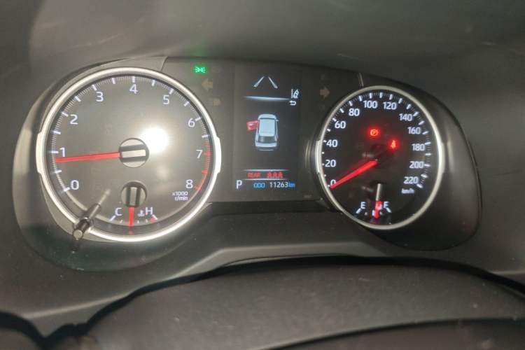 Used Toyota Wildlander 2024 2.0L CVT Two-Wheel Drive Leading Edition Odometer Close Up