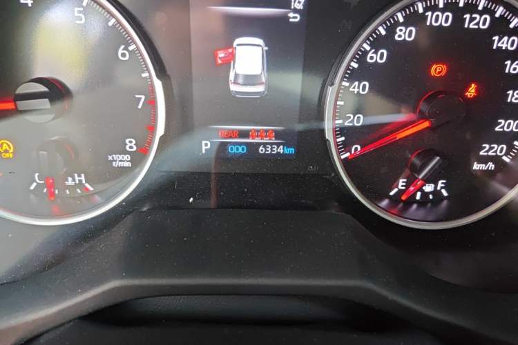 Used Toyota Wildlander 2024 2.0L CVT Two-Wheel Drive Leading Edition Odometer Close Up