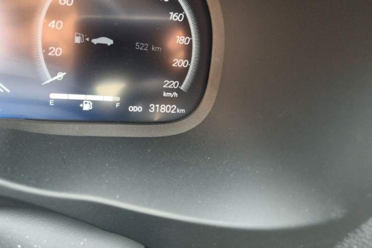 Used Toyota Wildlander 2024 2.0L CVT Two-Wheel Drive Luxury PLUS Edition Odometer Close Up