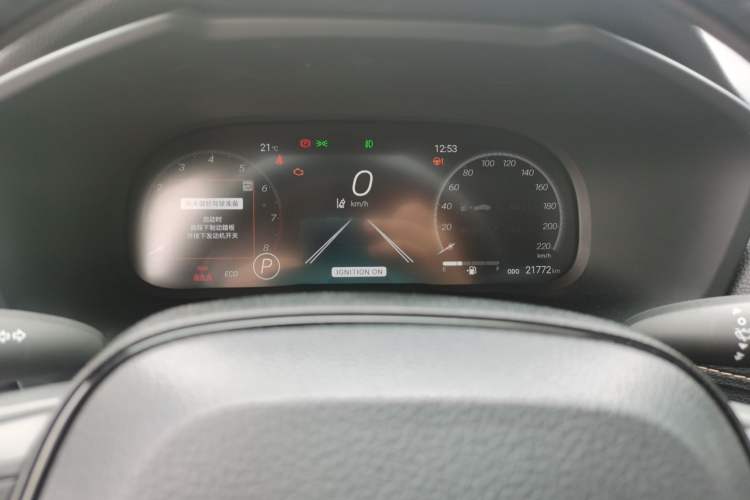 Used Toyota Wildlander 2024 2.0L CVT Two-Wheel Drive Luxury PLUS Edition Odometer Close Up