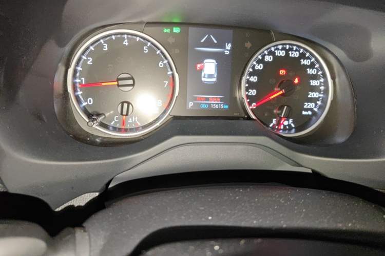 Used Toyota Wildlander 2024 2.0L CVT Two-Wheel Drive Leading Edition Odometer Close Up