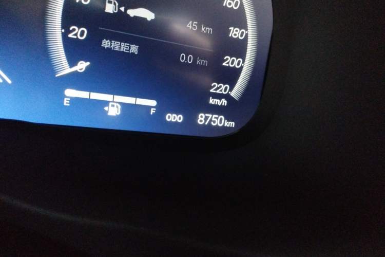 Used Toyota Wildlander 2024 2.0L CVT Two-Wheel Drive Urban Edition Odometer Close Up