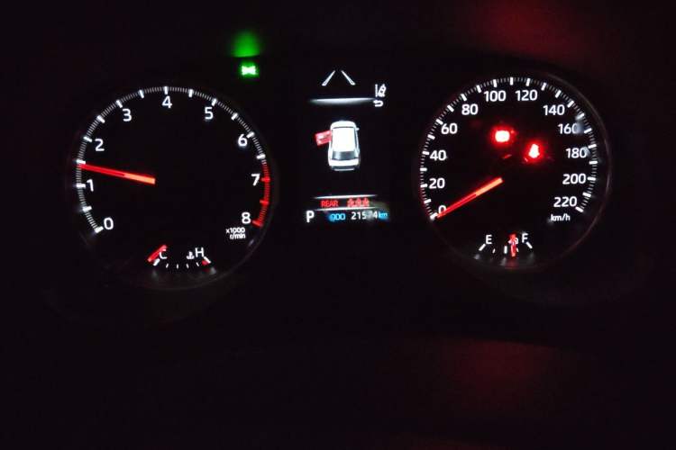Used Toyota Wildlander 2024 2.0L CVT Two-Wheel Drive Leading Edition Odometer Close Up