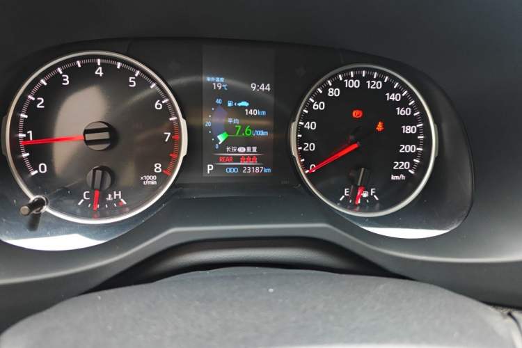 Used Toyota Wildlander 2024 2.0L CVT Two-Wheel Drive Leading Edition Odometer Close Up