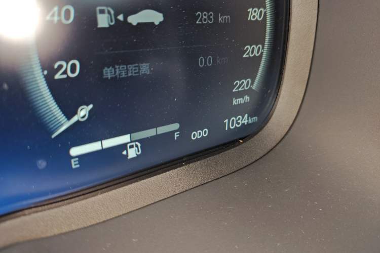 Used Toyota Wildlander 2024 2.0L CVT Two-Wheel Drive Urban Edition Odometer Close Up
