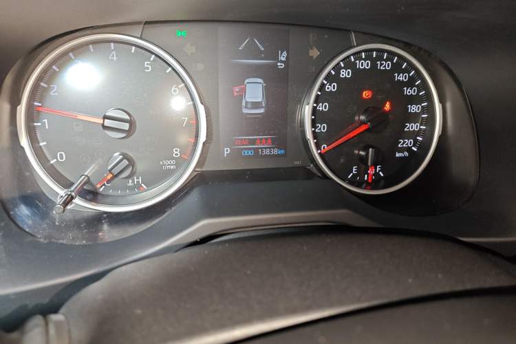 Used Toyota Wildlander 2024 2.0L CVT Two-Wheel Drive Leading Edition Odometer Close Up