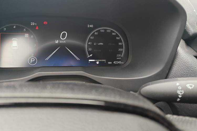 Used Toyota Wildlander 2024 2.0L CVT Two-Wheel Drive Urban Edition Odometer Close Up