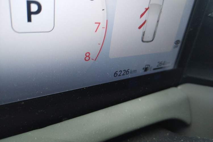 Used Toyota Wildlander 2026 Model 2.0L PRO Odometer Close Up