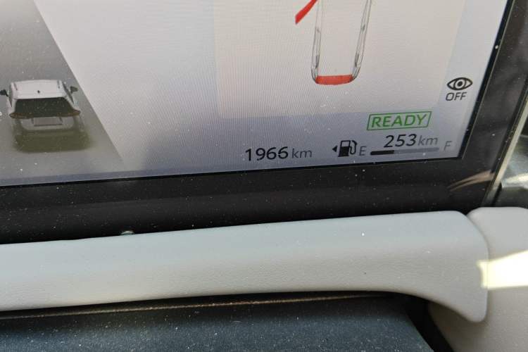 Used Toyota Wildlander 2026 Model 2.0L Smart Electric Hybrid Dual-Engine AIR Odometer Close Up