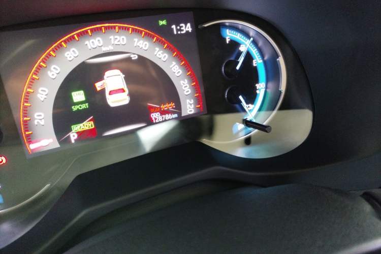 Used Toyota Wildlander New Energy 2021 High-Performance Edition 2.5L Four-Wheel Drive Powerful Version Instrument Cluster