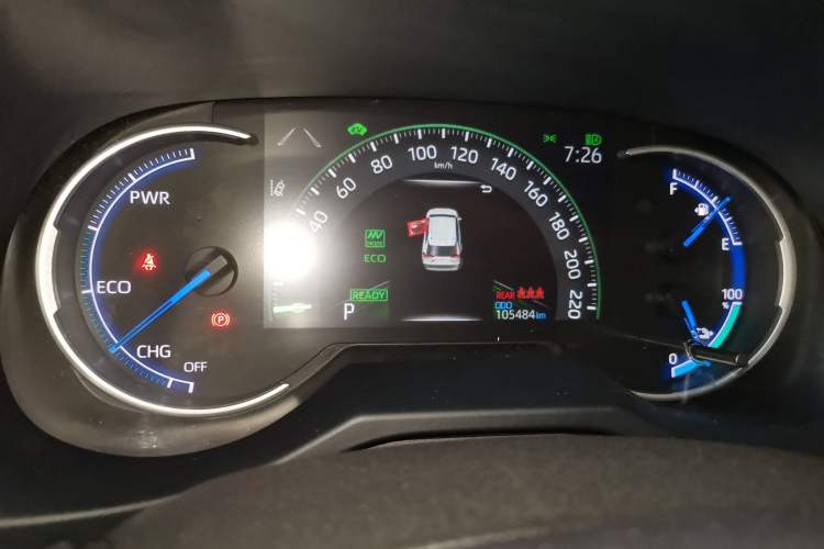 Used Toyota Wildlander New Energy 2021 High-Performance Edition 2.5L Two-Wheel Drive Powerful Version Instrument Cluster