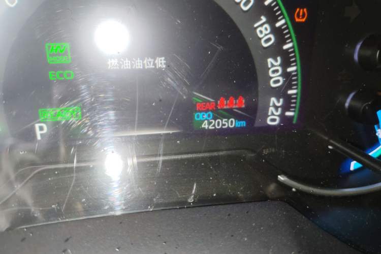 Used Toyota Wildlander New Energy 2021 High-Performance Edition 2.5L Two-Wheel Drive Powerful Version Odometer Close Up