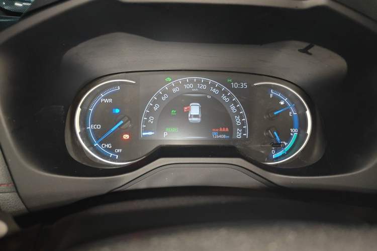Used Toyota Wildlander New Energy 2021 High-Performance Edition 2.5L Two-Wheel Drive Powerful Version Odometer Close Up