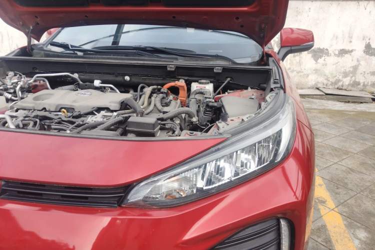 Used Toyota Wildlander New Energy 2021 High-Performance Edition 2.5L Two-Wheel Drive Powerful Version Engine Bay Left