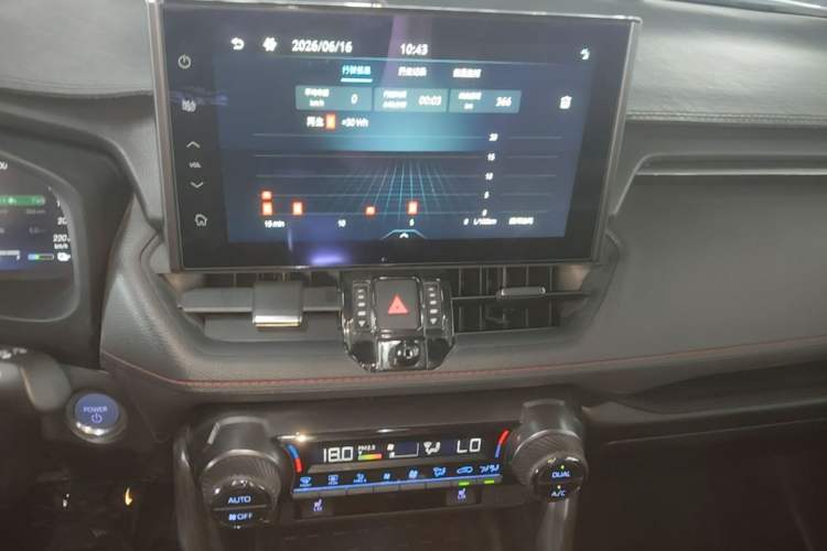 Used Toyota Wildlander New Energy 2021 High-Performance Edition 2.5L Four-Wheel Drive GT Version Audio And AC Panel