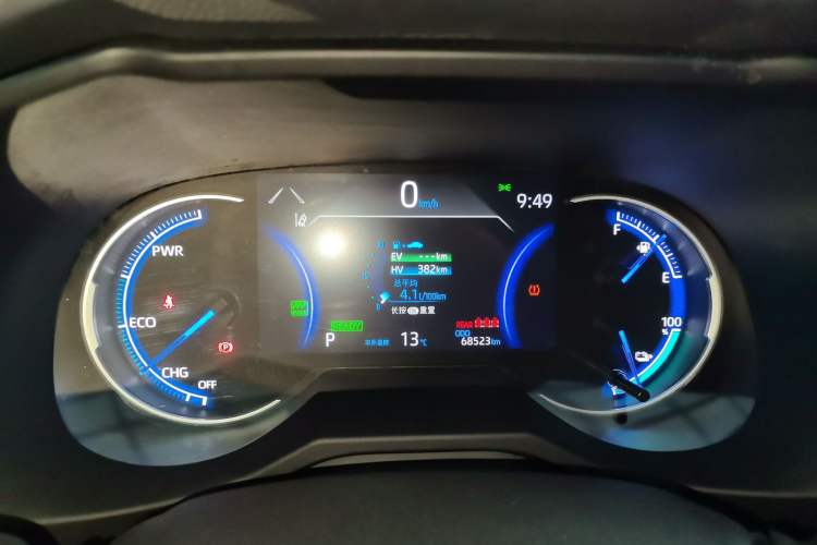 Used Toyota Wildlander New Energy 2021 High-Performance Edition 2.5L Four-Wheel Drive Powerful Version Instrument Cluster