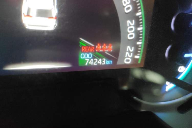Used Toyota Wildlander New Energy 2021 High-Performance Edition 2.5L Four-Wheel Drive GT Version Odometer Close Up