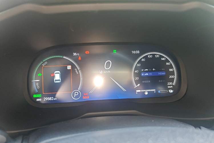 Used Toyota Wildlander New Energy 2023 High-Performance Edition 2.5L Four-Wheel Drive GT Version Instrument Cluster