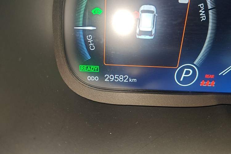 Used Toyota Wildlander New Energy 2023 High-Performance Edition 2.5L Four-Wheel Drive GT Version Odometer Close Up
