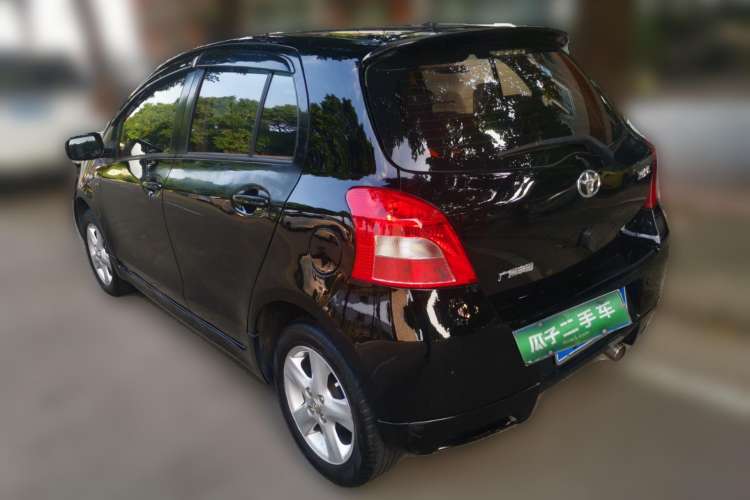 Used Toyota Yaris 2008 1.6 RS Automatic Supreme Dynamic Edition Rear Left 45 Deg