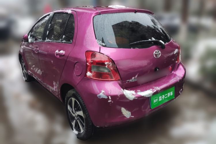 Used Toyota Yaris 2008 1.6G Automatic Deluxe Edition Rear Left 45 Deg