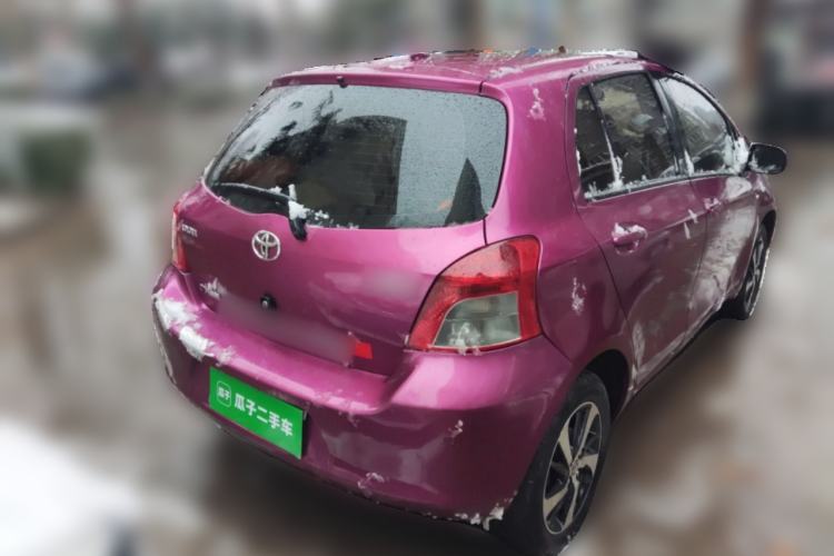 Used Toyota Yaris 2008 1.6G Automatic Deluxe Edition Rear Right 45 Deg