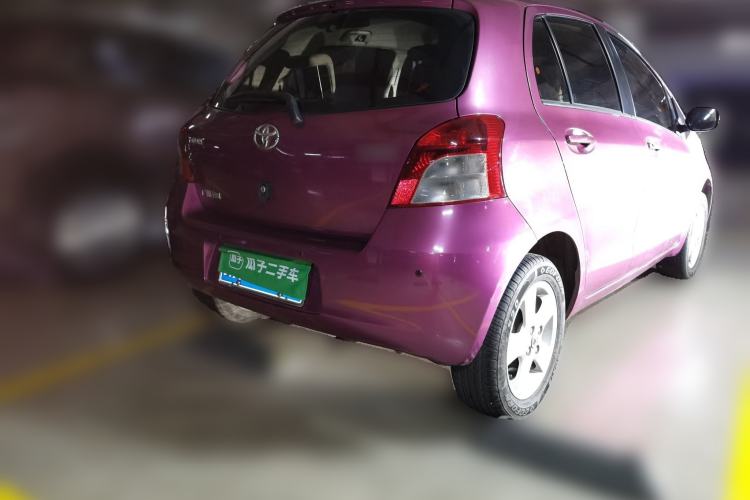 Used Toyota Yaris 2008 1.6G Automatic Deluxe Edition Rear Right 45 Deg