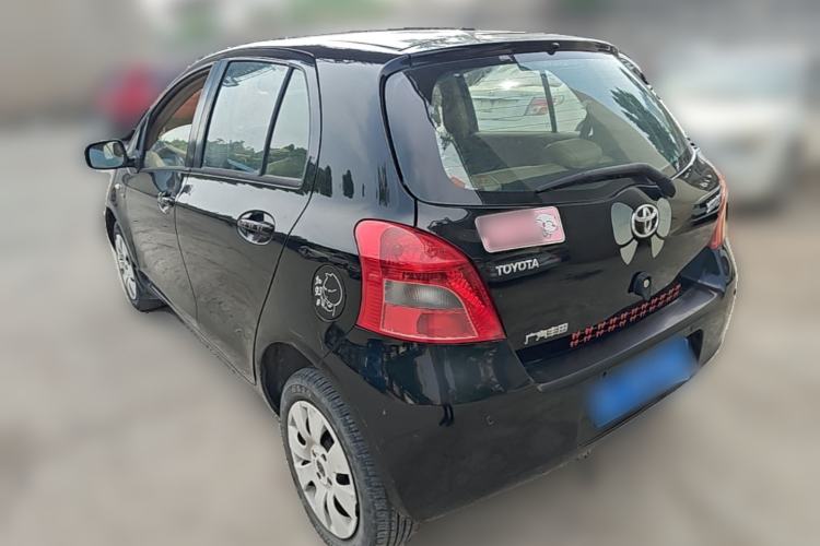Used Toyota Yaris 2009 1.6E Automatic Comfort Edition Rear Left 45 Deg