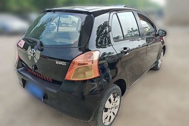 Used Toyota Yaris 2009 1.6E Automatic Comfort Edition Rear Right 45 Deg