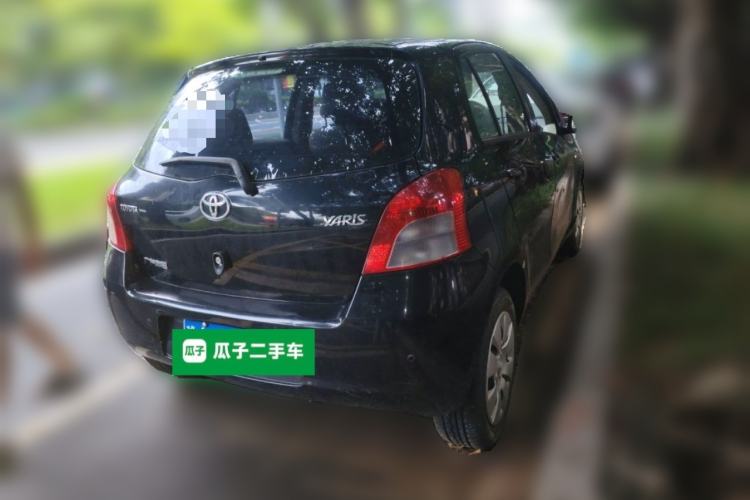 Used Toyota Yaris 2009 1.6E Automatic Comfort Edition Rear Right 45 Deg